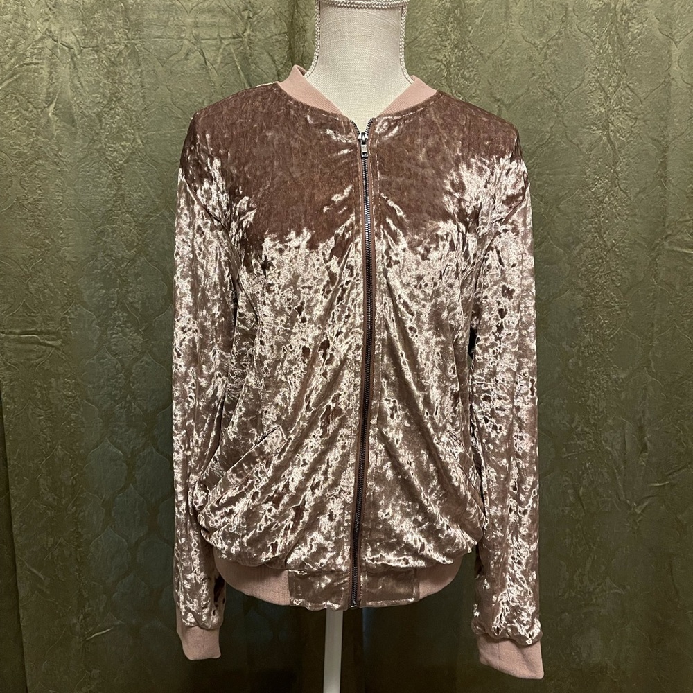 Kori America velour zip up